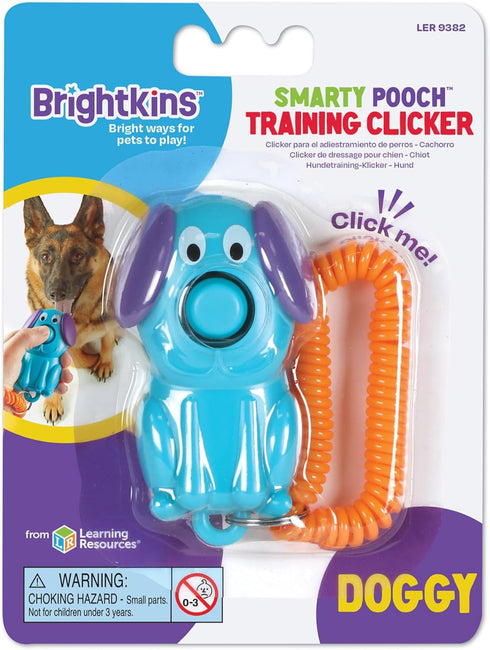 1 Brightkins Puppy Training Clicker - Dog Training & Behavior Aids, Puppy Obedience Clicker, Pet Trainer Tools, Cat