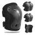 Roller Skate Pads, Adult Knee and Elbow Pads for Roller Skating, Wrist Guards, Protective Gear for Men and Women