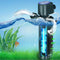 200GPH Aquarium Filter, U-V for 20-75 Gal Tank, Submersible Pump Filter for Green Water and Algae Clean
