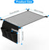 Generic 3 4 35.4" 23.6" Under-Table Hanging Storage Net for Camping Table Tear-Resistant Mesh Organizer with Side