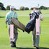 Swing Swear Repeat Embroidered Pink Golf Towel, Funny Golf Towel for Golf Bag, Gift for Golfer