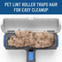 Triton Pet Hair Remover with Fur Trapping Compartment, Easy to Use Tool for Cat & Dog Hair Removal