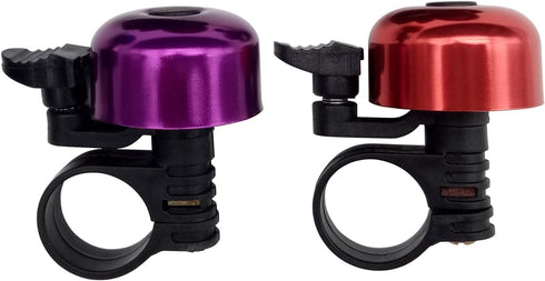 TrendBox Lightweight Alloy Bicycle Handlebar Bell Ring Horn, 6 Colors, Emergency Alarm for Safety
