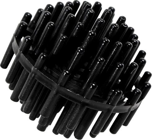 HQRP 100 pcs Bio Balls Filter Media 1.5 Inch, Large Bio Ball for Aquarium, Pond, Waterfall Filter Media in Mesh Bag