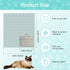 33.5" 6-18 lbs Cat Wrap for Grooming, Maximum, Self-Adherent Soft Cat Blanket for Nail Clipping, Anti-Scratch-Escape