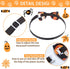 32 Pieces Halloween Dog Bow Ties & Adjustable Cat Bow Ties - Pumpkin Ghost Neckties for Halloween Fall Decoration