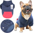 iChoue Navy Pug Clothes Hoodies for Dogs Puppy French Bulldog Frenchie English Boston Terrier Cold Weather
