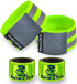 Rena Chris Reflective Running Gear, 4pcs High Visibility Arm Bands for Night Walking & Safety Running