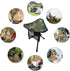 GEERTOP Portable Camping Folding Stool Seat - Swivel Tripod Chair for Outdoor Gear