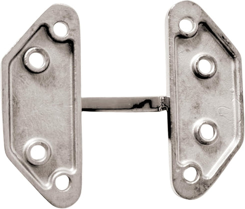 Long Reach Stainless Hatch Hinge, Heavy Duty Marine Grade Stainless Steel 316 Hinge with Removable Pin (2PCS)