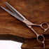 Fenice Peak Thinning Shears for Dogs and Cats, Professional 440C Stainless Steel Trimming Scissors 7.5''