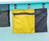 Hammock Organizer Bag, Portable Storage Container for Camping, Climbing, Hiking, Outdoor Sports, Yellow