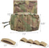 PETAC GEAR Tactical Drop Pouch, Small Dump Pouches with Inserts, Multi Mission Hanger Tool Bag