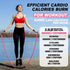 Weighted Jump Rope for Women, Adult Skipping Rope for Fitness, Heavy Exercise Jumpropes for Home Gym Workout