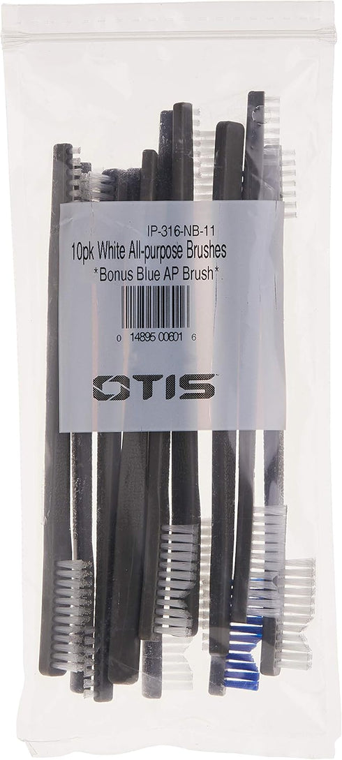 Otis Technology AP Brush 10 Pack with Bonus Blue Receiver Brush