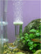 boxtech Aquarium Air Stone, Fish Tank Bubble Diffuser with 1 Check Valve, 2 Suction Cups for Hydroponic