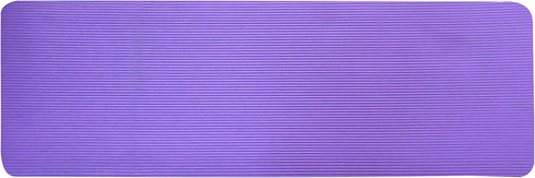 Signature Fitness Extra Thick High Density Anti-Tear Yoga Mat with Carrying Strap, Multiple Colors