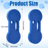 Lewtemi 2 Packs Water Exercise Discs Hand Held Water Weight Exercise Equipment Pool Exercise Equipment for Adults Water Aerobics Resistance Training, Blue
