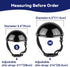 Lesypet Black Small Dog Helmet for Motorcycle Biking Safety Hat