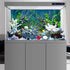 AWERT 60x24 inches Vinyl Tropical Fish Tank Background, River Bed & Lake Aquatic Plant Undersea Tree Branch