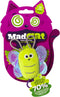 Mad Cat Sling Shot Critter Butterfly Catnip and Silvervine Plush Fling Cat Toy, Pack
