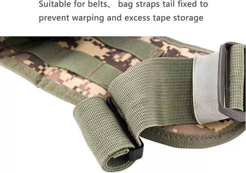 ArrErr 30 Pack 1 Inch Backpack Webbing Ending Clip Plastic Excess Length Straps End Keeper Quick Slip Buckle Fastener