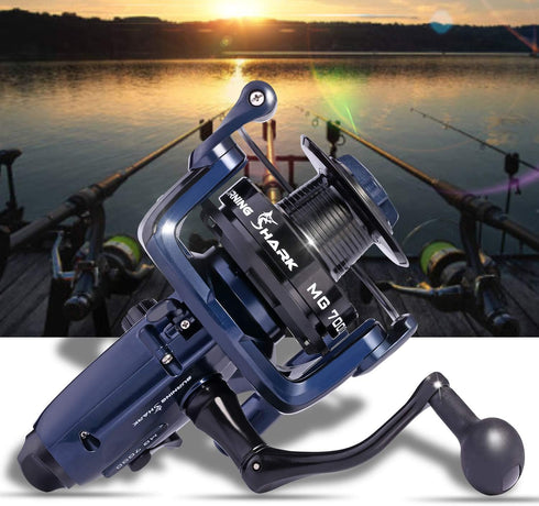 Sougayilang 12+1BB Spinning Fishing Reel for Saltwater and Freshwater