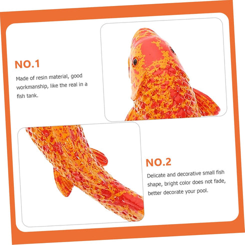 20Pcs Fish Shape Resin Aquarium Supply Paper Cup, Small Fish Tank Supplies, Luminous Fish Figure Decorations