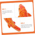 20Pcs Fish Shape Resin Aquarium Supply Paper Cup, Small Fish Tank Supplies, Luminous Fish Figure Decorations