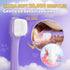 0.39" Tiny Dog Toothbrush for Small Dogs - Mini Brush Head, Curved Handle, Soft Bristles, Dual Rubber Back, Gentle