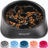 MateeyLife Slow Feeder Dog Bowls, Anti-Choking Puzzle Bowls, Non-Slip Interactive Feeding Bowls for Medium Large Breeds