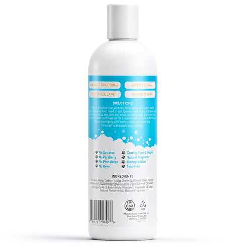 Mighty Mutt Shed Control Shampoo, Deshedding Dog Shampoo, Hypoallergenic, Anti-itch Formula - 16 fl oz