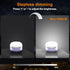 LED Camping Lantern Rechargeable 1400LM, 420H Running Time, 10400mAh Emergency Hanging Light for Home, Hiking, Violet