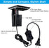 WEAVERBIRD Aquarium Light, 6W LED Clip Lamp for 8-15 Inch Fish Tanks