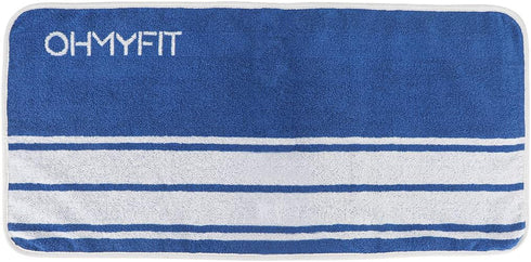 Pack 1) Smart Fitness Towel With Zippered Pocket - Gym Accessory for Men & Women - Multifunctional Quick Dry Sweat