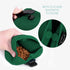 Navaris Silicone Dog Treat Pouch, Training Pet Puppy Bag Pocket Snack Holder with Clip for Dog Walks - Set of 2