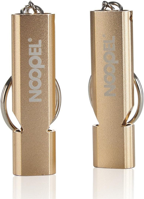 Noopel Emergency Whistles, Lifeguard Safety Whistle with Lanyard for Outdoor Camping and Hiking