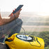 Waterproof Dry Bag with Solar Bluetooth Speaker & Light, 20L Roll Top Dry Sack for Kayaking, Hiking