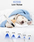Upgraded Dog Paw Trimmer with LED Light, 9 mm Mini Blade, Smart Display, Type-C Rechargeable Pet Clippers for Small