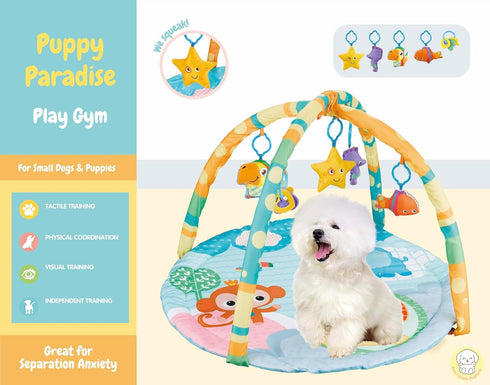 Puppy Paradise Play Gym for Interactive Playtime
