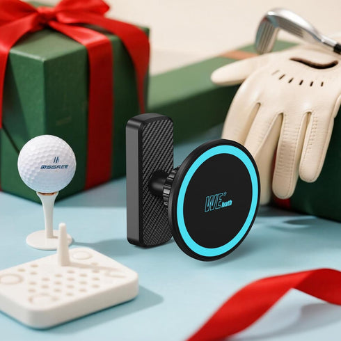 welvath Magnetic Golf Cart Phone Holder, Phone Mount Holder Compatible with MagSafe iPhone/Galaxy/Smartphones, Golf