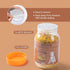 (8 oz) Freeze-Dried Dog Food Topper - Natural High Protein Mix with Fruits, Vegetables & Egg Yolk Powder for Picky