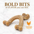 Nylabone Gourmet Style Strong Chew Wishbone Dog Toy, Chicken Flavor, Small/Regular (1 Count)