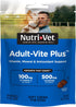 Nutri-Vet Adult-Vite Plus Soft Chews for Dogs, 70 Count, 6 Ounces, Supports Everyday Health