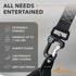 COLLAR Evolutor Extra Heavy Duty Dog Leash 4 Ft, Durable Leash for Large, Medium and Small Dogs (Black)
