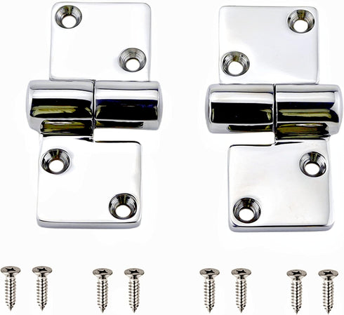 Pair of Take-Apart Hinge, Marine Grade Stainless Steel 316 Hinge for Boat Deck Accessories with Fasteners