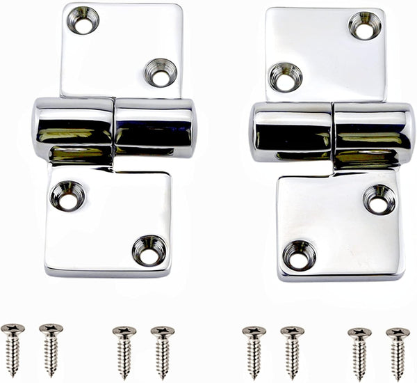 Pair of Take-Apart Hinge, Marine Grade Stainless Steel 316 Hinge for Boat Deck Accessories with Fasteners