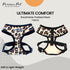 Parisian Pet Freedom Leopard Print Dog Harness - Adjustable Mesh Fabric, Large Size for Outdoor Adventures