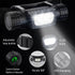 LED Headlamp 1200 High Lumen Rechargeable Super Bright with 7 Modes for Adults Hiking Running Camping Gear
