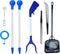 Coral Reef Grabber and Feeder, Aquarium Veggie Feeder and Food Clip, Anti-Rust Kits for Coral Feeding